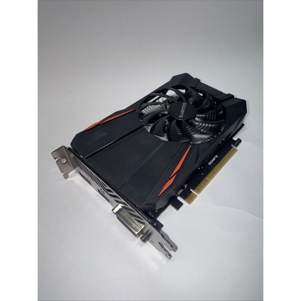 GIGABYTE GeForce GTX 1050 Ti 4GB PCI Express 3.0 x16  Video Cards GV-N105TD5-4GD